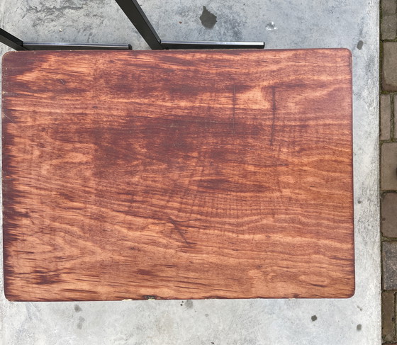 Image 1 of Vintage school desk table Atelier Marko - Dutch design 1960