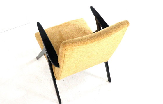 Image 1 of Fauteuil 'De Lier' Vintage Nieuw Gestoffeerd