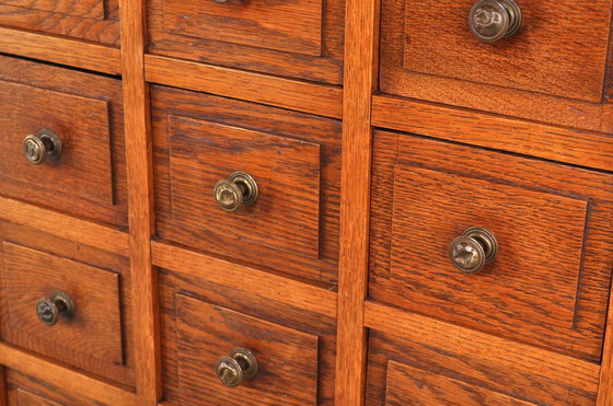 Image 1 of Antique oak chest of drawers 1900s