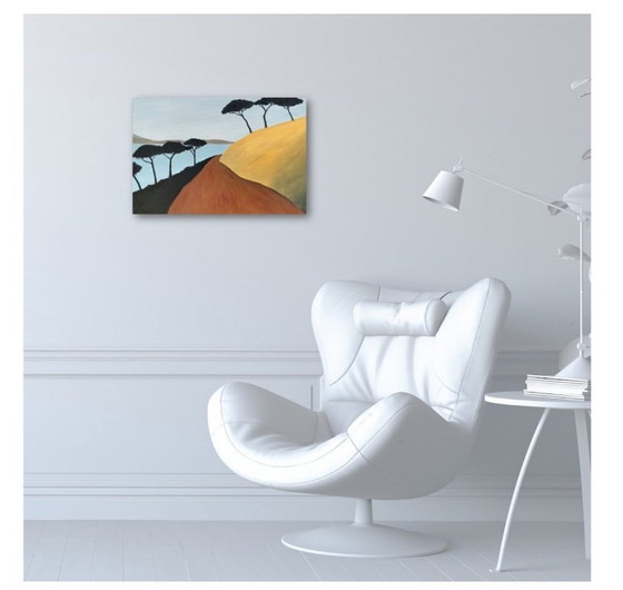 Image 1 of Acrylic on canvas Format 55x38 cm