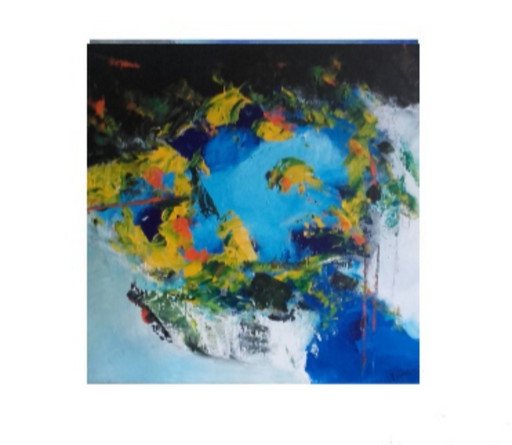 Abstract schilderij