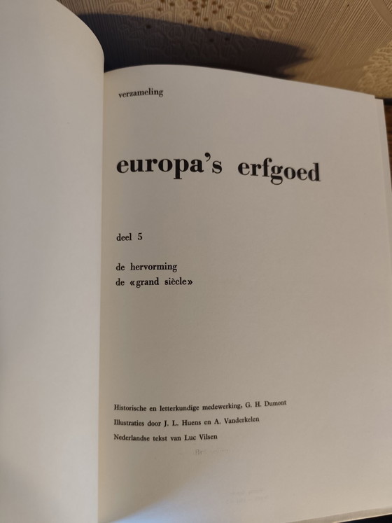 Set di 10 libri vintage Il Patrimonio d'Europa – N.V. Historia, Libri d'arte, Carta (photo 8 of 13)