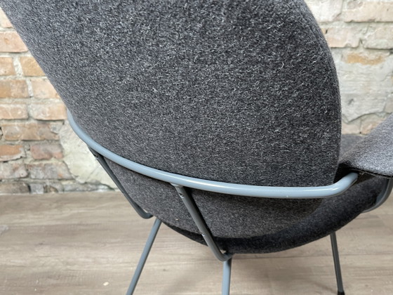 Image 1 of Gispen Kembo 302 Easy Chair Dark Gray