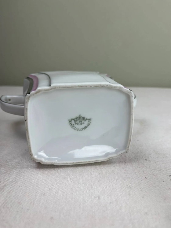 Art Deco Zuckerdose – Geschirr, Porcelain (photo 5 of 8)