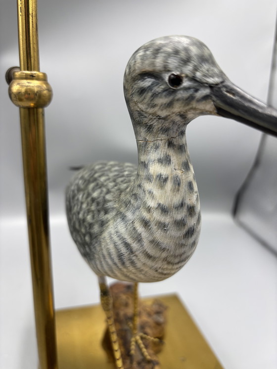 Image 1 of Hollywood-Regency-Vogel-Tischlampen