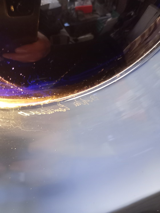 Image 1 of Murano sunset table lamp Elio Raffaelli, Robert Cammozzo