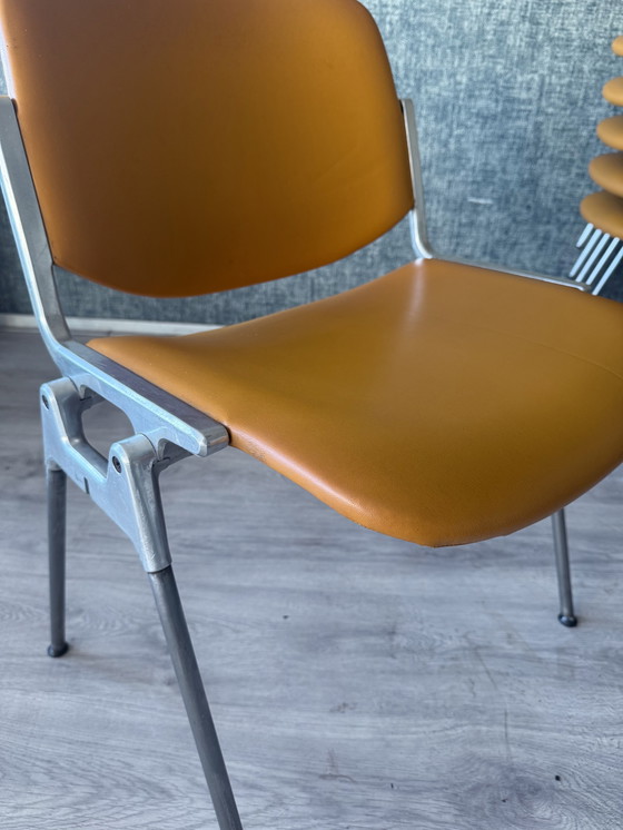 Image 1 of 6 sedie DSC106 di Giancarlo Piretti per Castelli, anni '60