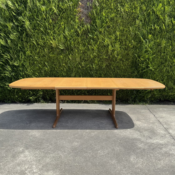 Image 1 of Mesa de comedor escandinava de roble - extensible