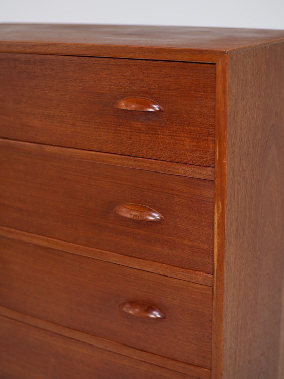 Image 1 of Commode haute en teck, style danois vintage des années 1960