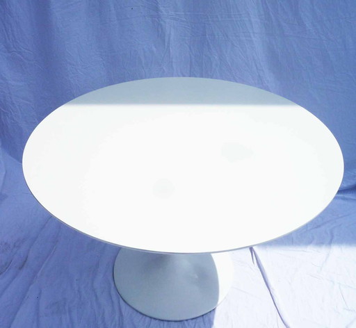 Tulip" table Diam. 120 White