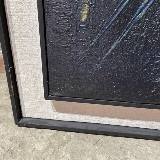 Erwin Mackowiak, Composition Abstraite, Huile sur Panneau, Années 1960 – Peintures et dessins (photo 7 of 9)