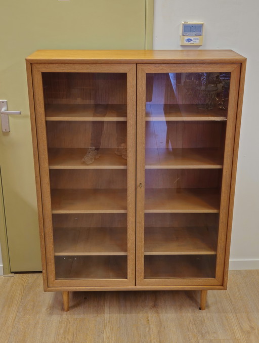 Vintage WK Möbel Armoire d'exposition Armoire d'exposition Highboard