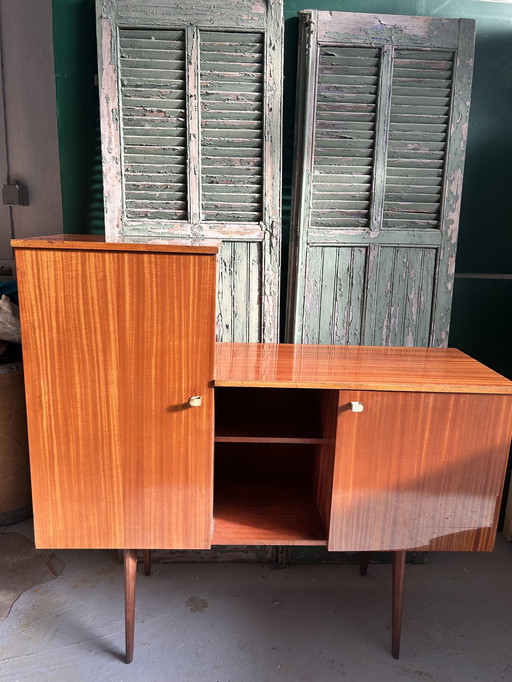 Buffet vintage moderniste 