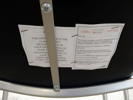 Image 1 of 4x Calligaris designer chairs