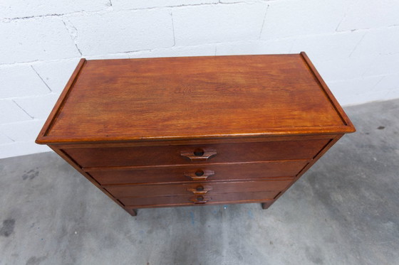 Image 1 of 1960s chest of drawers with 4 drawers