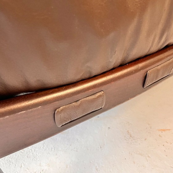 Image 1 of Sofá de cuero de Sven Ellekaer para Coja, años 70