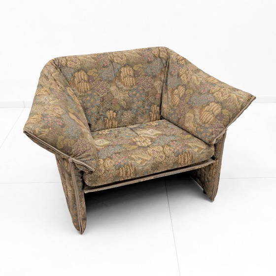 Image 1 of Een paar fauteuils van jacquardstof, Mario Bellini, "Le stelle" B&B Italia, 1970