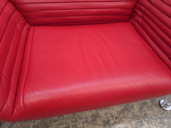 Image 1 of De Sede ds-142 Designer Sofa Leren bankbank desede Totzek Top