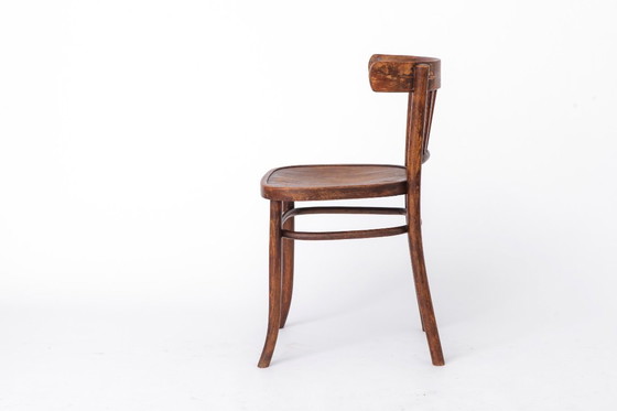 Image 1 of Vintage Chair 1950s Germany, Beech Wood, Mid Century Wooden Chair, Dining or Accent Chair