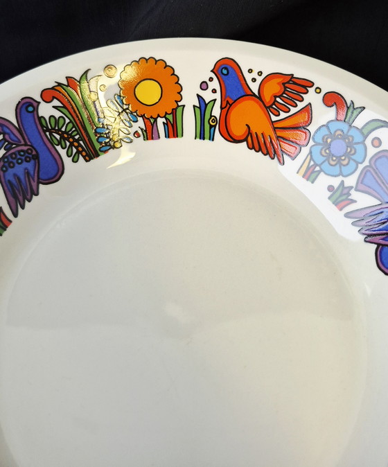 Image 1 of 5 x piatti fondi Acapulco Villeroy & Boch 21 cm logo blu