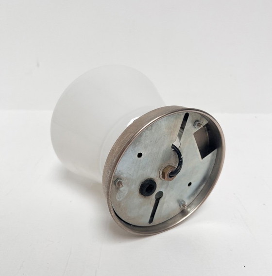 Image 1 of Plafonnier Gispen en verre opale pour GISO, années 1960