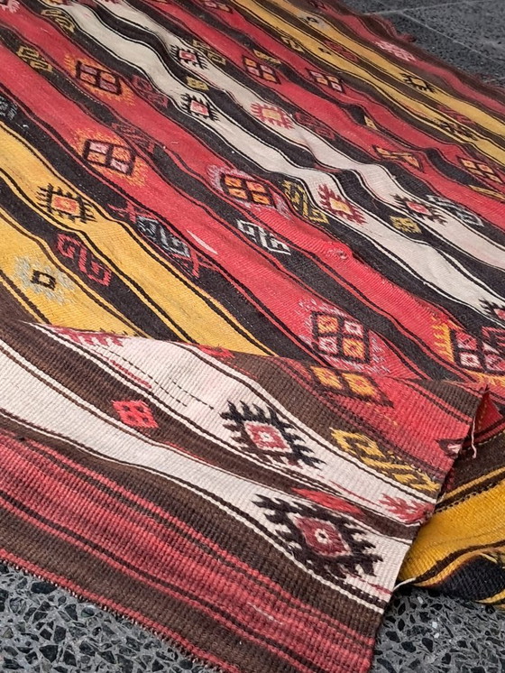Image 1 of Kilim turco tessuto a mano 175x150 cm