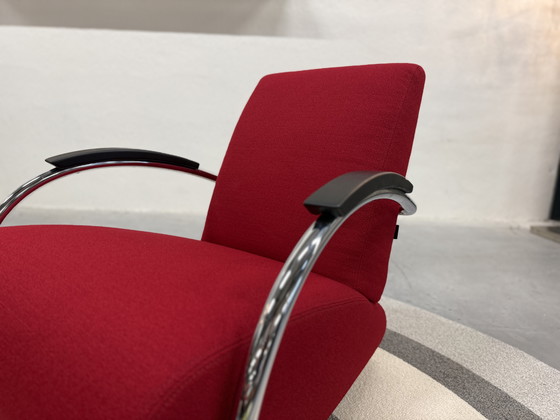 Image 1 of Gelderland Lotus 5470 Armchair Vidar red fabric