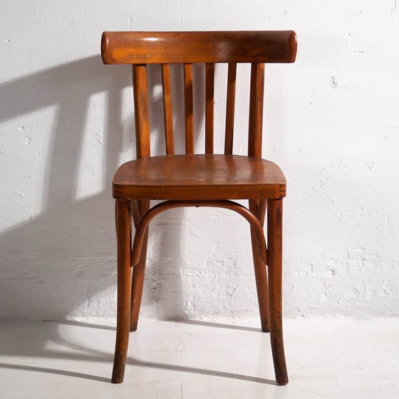 Antique Thonet bistro chairs (c.1900). Set of 2 pieces #14 – Dining chairs (photo 20 of 25)