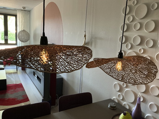2 x Lampe suspendue Leaf par Brandthout