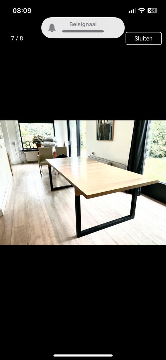 Image 1 of Gelderland  7550 eiken eettafel