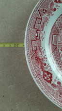 Vajilla con diseño de sauce llorón de Victoria Fenton