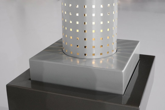 Image 1 of "Chicago Tribune" floor lamp by Matteo Thun for Bieffeplast, Italy, 1985.