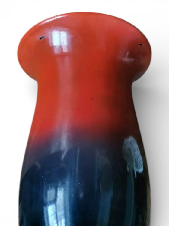 Image 1 of Vase Verrerie Saint Prex Suisse Art Déco 1930's