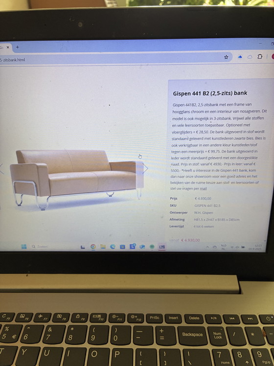 Image 1 of Gispen 2,5 plazas modelo 441