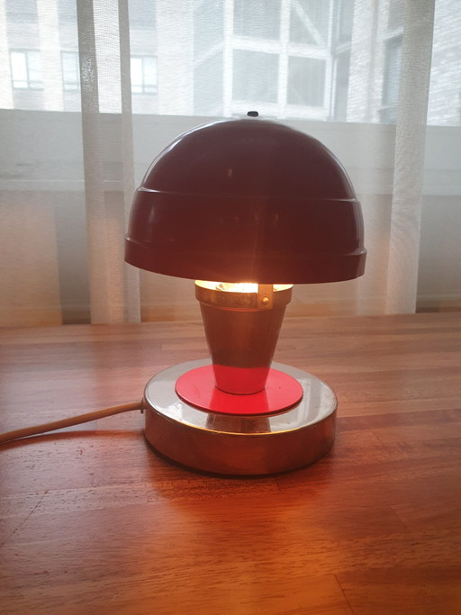 Lampe Vintage Space Age Champignon AZ Iskra Plovdiv