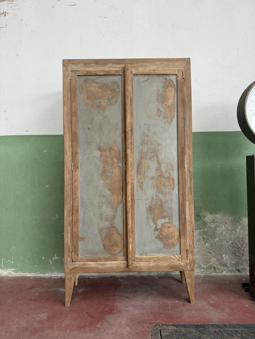 Armadio Vintage Industriële Patina Originale