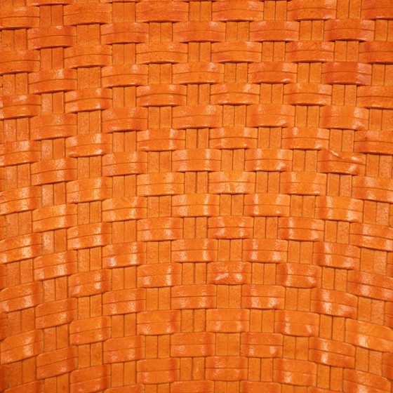 Sillón de ratán trenzado naranja, Bonacina, Sillones, Cuero, Modern (foto 10 de 15)