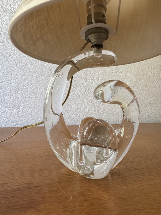 Image 1 of Small Crystal Lamp Schneider 50's