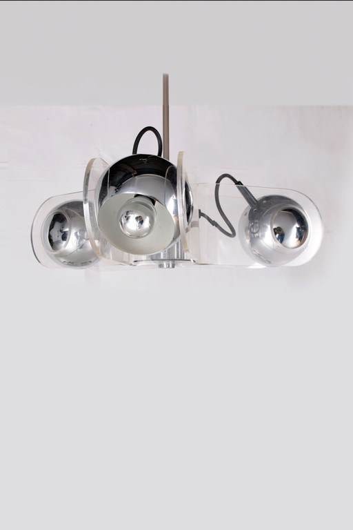 Elektro Germany Vintage Hanglamp, jaren60s