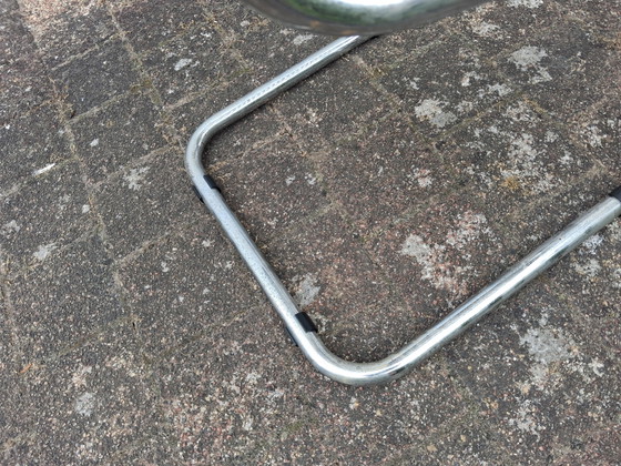 Image 1 of 4 Italian design sled chairs