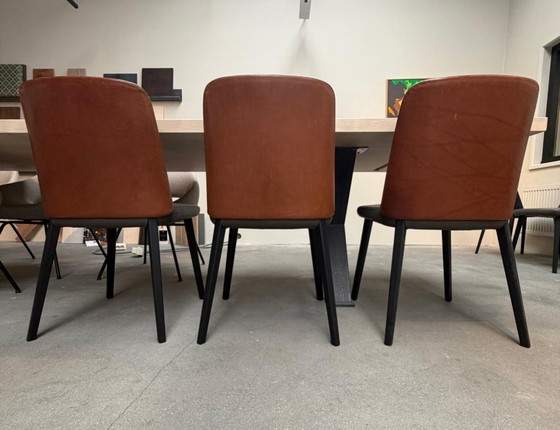 Image 1 of Montis Back Me Up Chair 3x 1 Rancho Castanya 3x Cuba Black
