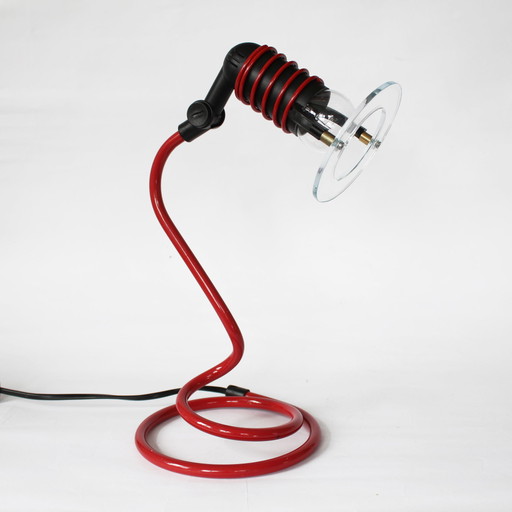 Vintage Spirale Tischlampe
