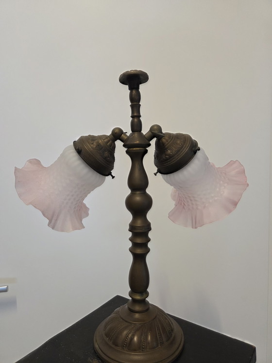 Image 1 of Old antique table lamp