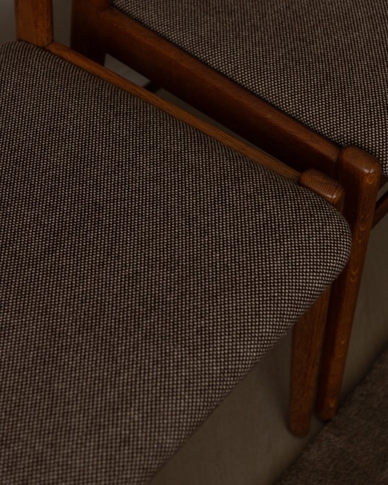 Image 1 of Set of 4 Yngve Ekström ‘Minett’ teak dining chairs for Troeds, Sweden, 1960s