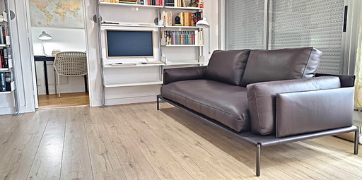Zanotta NOAH 2-Seater Sofa in Nappa Leather (Damian Williamson) - New – 2 zitsbanken (photo 2 of 5)
