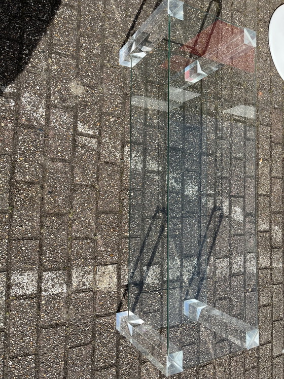 Image 1 of Mesa de centro de cristal