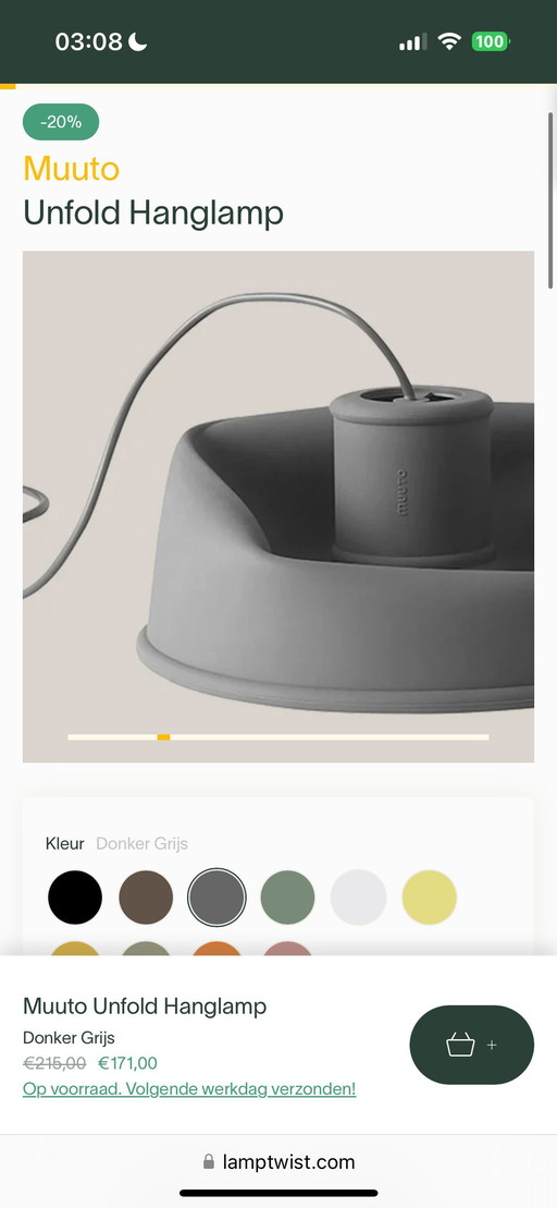 Muuto unfold pendant lamp Scandinavian design