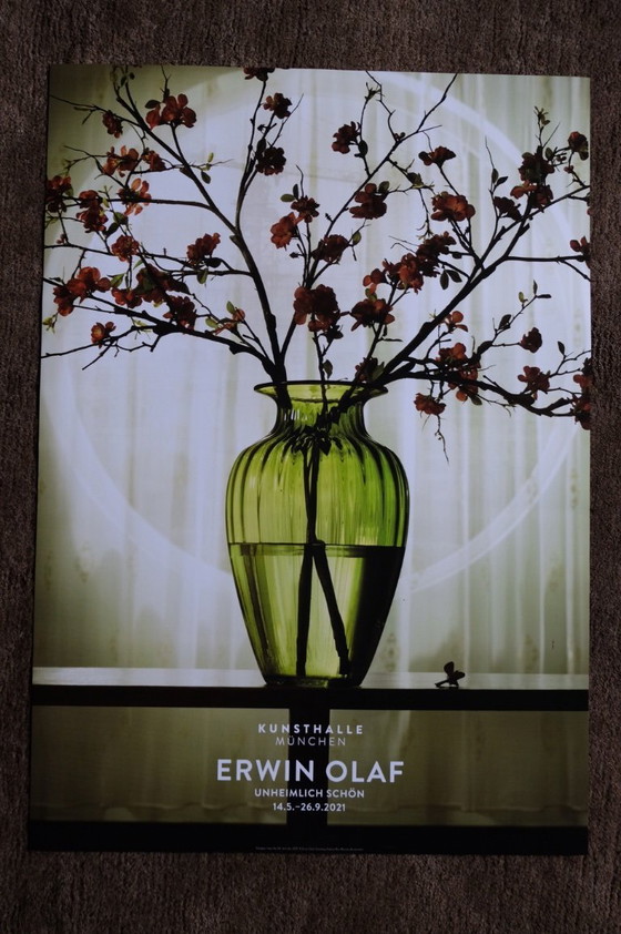 Image 1 of Erwin Olaf exhibition "Unheimlich Schön" | affiche