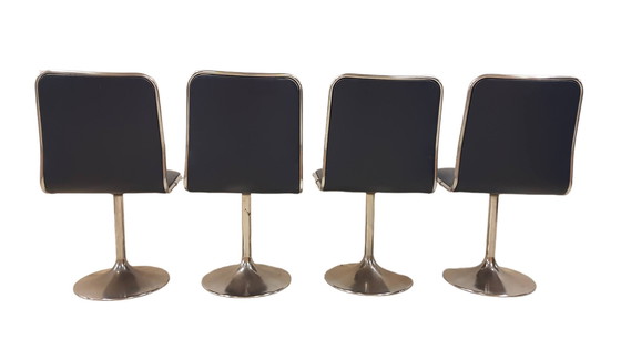 Image 1 of Sedie a tromba a tulipano Tacke dell'era spaziale degli anni '70