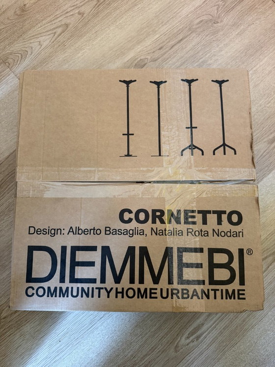 Armoire blanche Diemmebi Cornetto, design italien – Portemanteaux, Metal (photo 3 of 5)